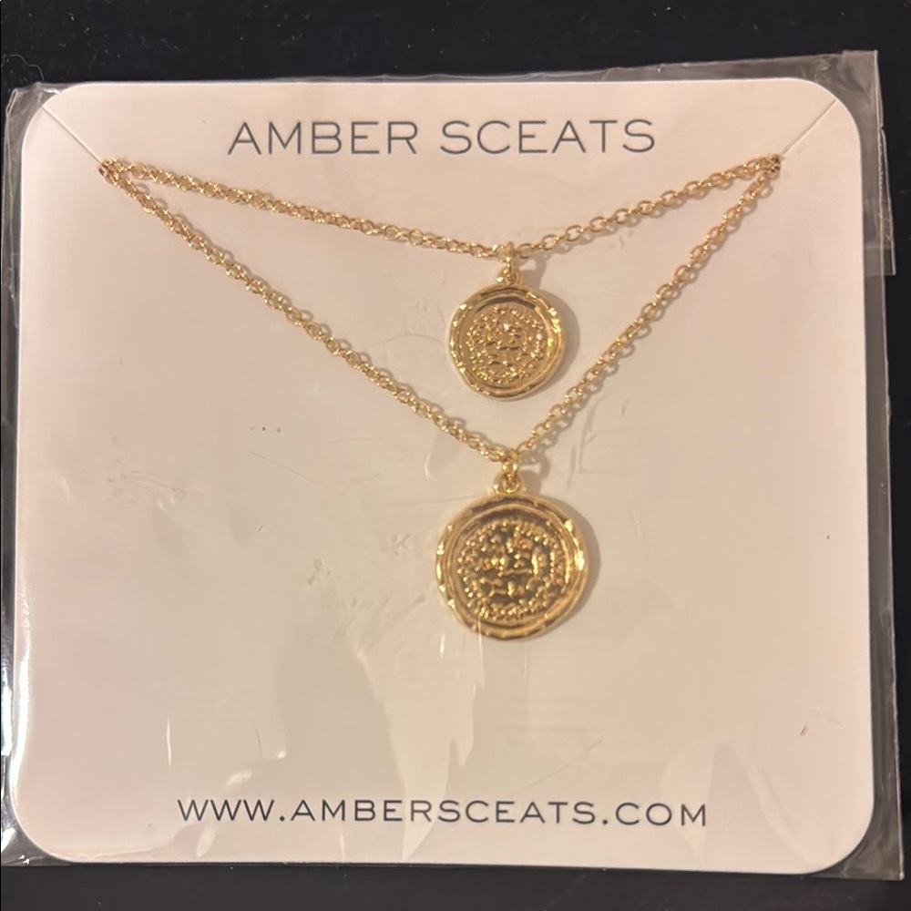 Gold Coin Pendant Necklace